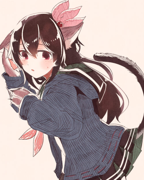 kisaragi and kisaragi kai ni (kantai collection) drawn by itomugi-kun