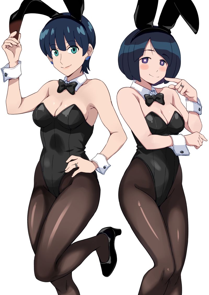 shiiko sugai and tamaki yuzuriha (gundam and 1 more) drawn by ponzu_rui