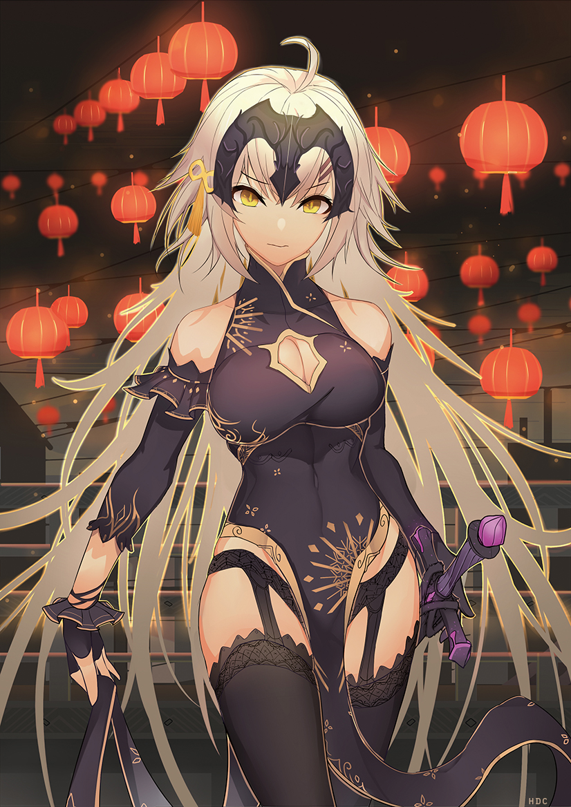 jeanne d'arc alter (fate and 1 more) drawn by weyas_kayur
