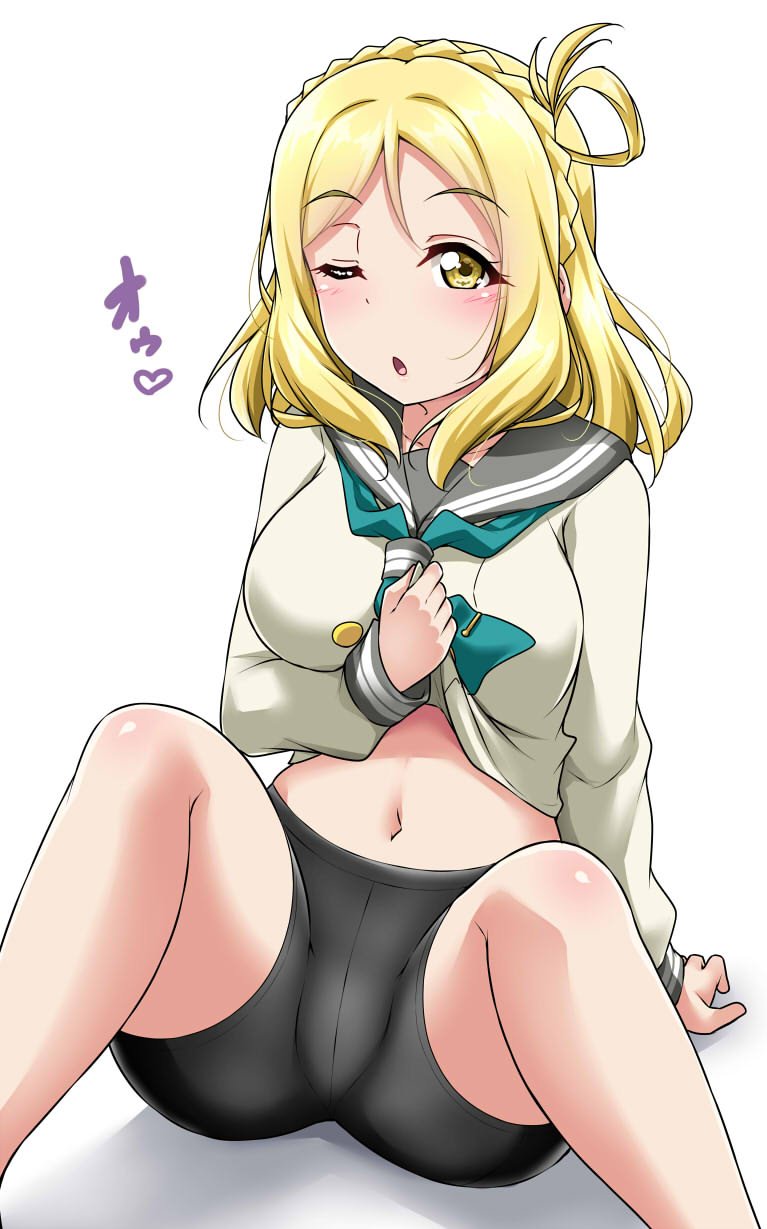 ohara mari (love live! and 1 more) drawn by yopparai_oni