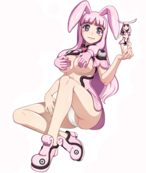 melona and protean assassin melona (queen's blade) drawn by caryo and nanashino