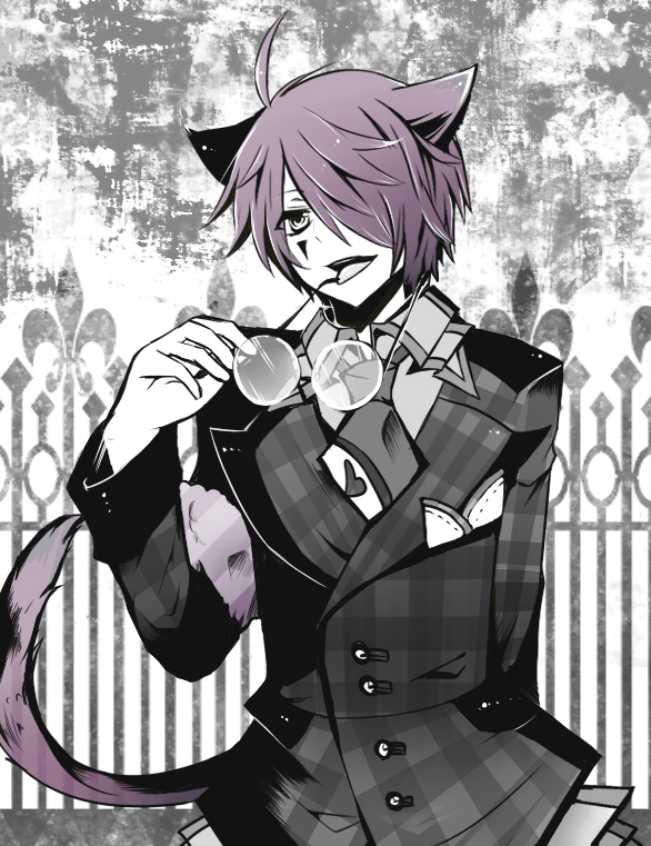 cheshire cat, boris airay, and peter white (alice's adventures in wonderland and 1 more) drawn by suzuran_nanaki