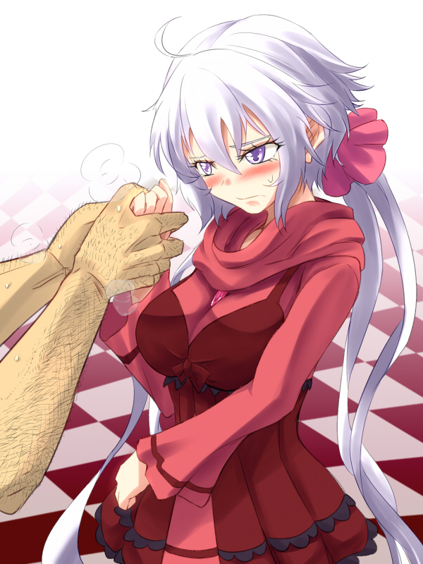 yukine chris (senki zesshou symphogear) drawn by hayashi_ekyuu