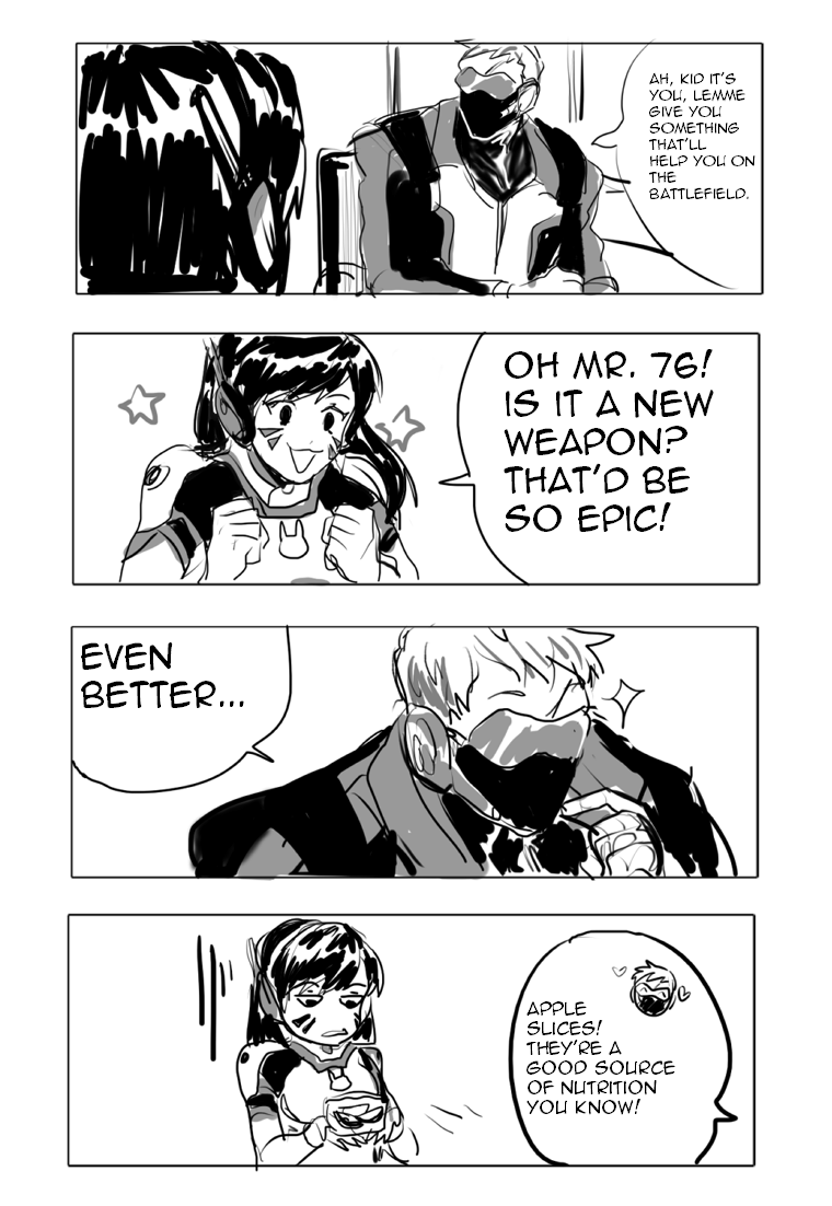 d.va and soldier: 76 (overwatch and 1 more) drawn by kendy_(revolocities)