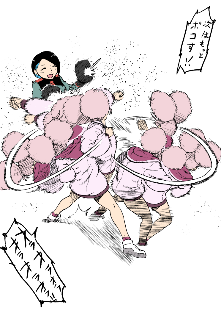 chuatury panlunch and nika nanaura (gundam and 2 more) drawn by kishida_shiki