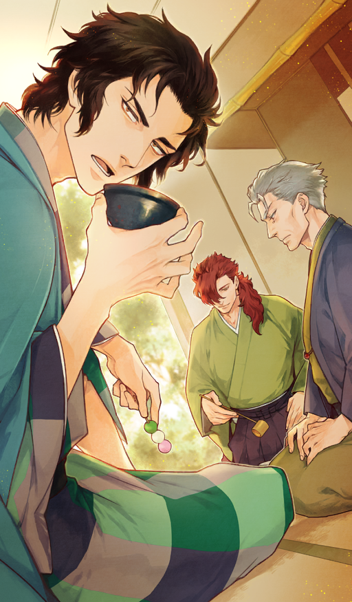hijikata toshizou, li shuwen, and mori nagayoshi (fate and 1 more) drawn by suzuki_tsuta