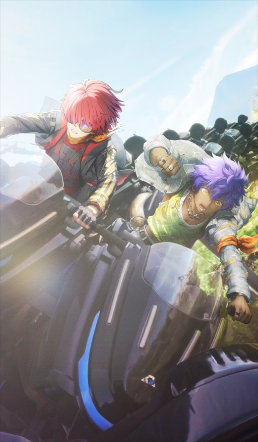 fuuma kotarou and hassan of the shining star (fate and 1 more) drawn by sasaki_shounen and task_owner