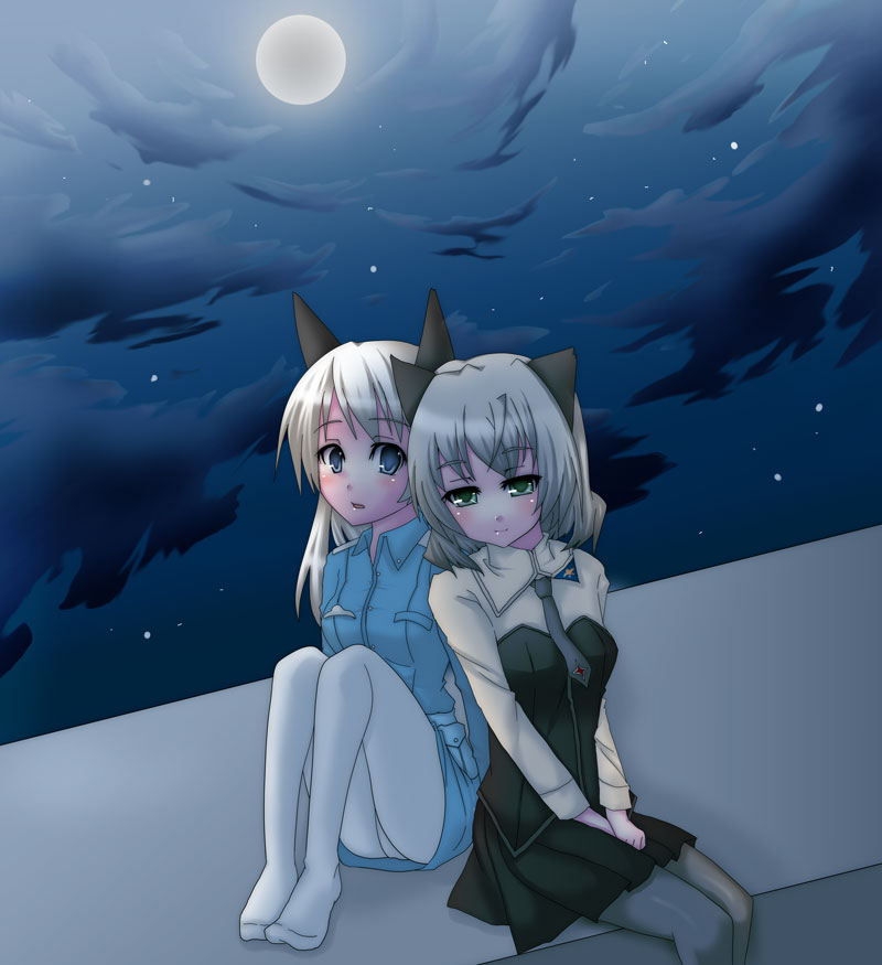 sanya v. litvyak and eila ilmatar juutilainen (world witches series and 1 more) drawn by aoiz