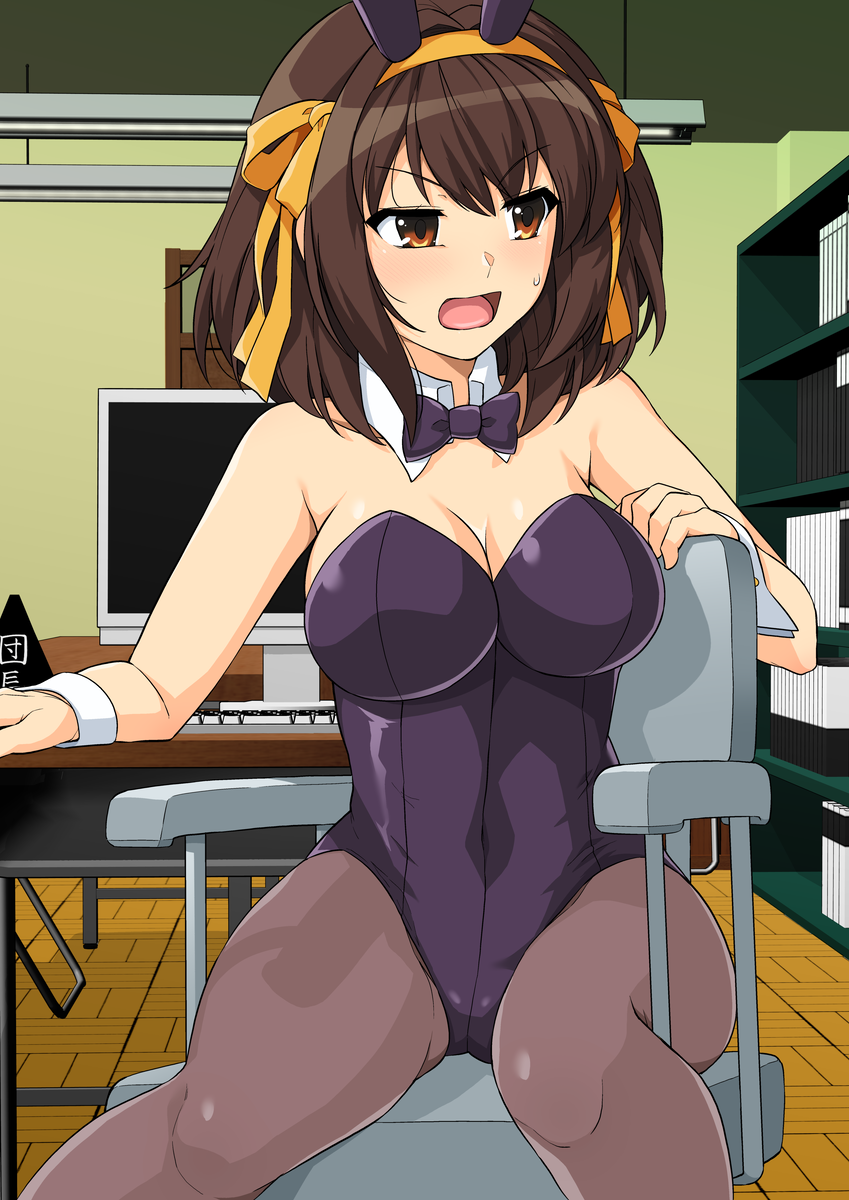 suzumiya haruhi (suzumiya haruhi no yuuutsu) drawn by haruhisky