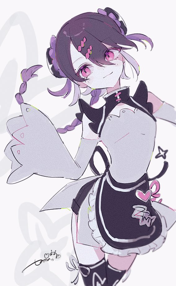 nira-chan (zutto mayonaka de ii no ni and 1 more) drawn by tama_(odi_san_fairy)