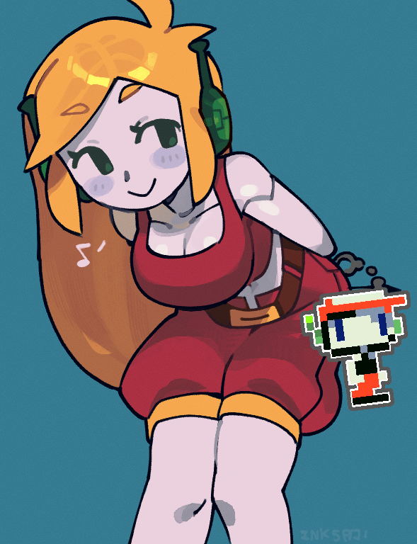 curly brace and quote (doukutsu monogatari) drawn by inktaru