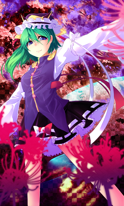 shiki eiki (touhou) drawn by kusaka_eiki