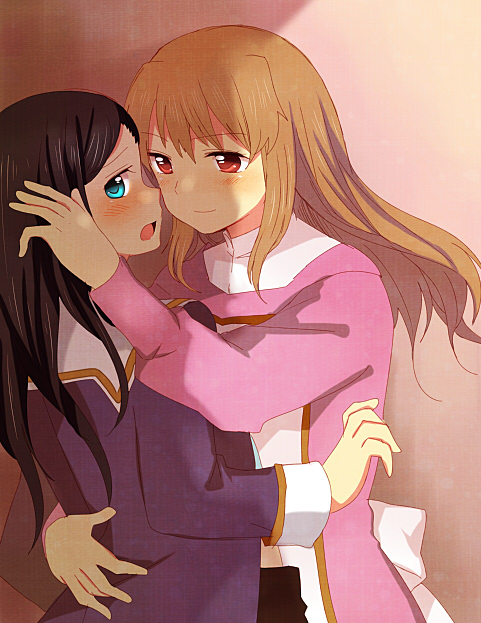 shizuru viola and natsuki kruger (my-otome) drawn by hachiko_(hati12)