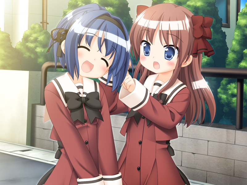 yuuki amane and hanemura kaori (sono hanabira ni kuchizuke wo and 1 more) drawn by kani_biimu