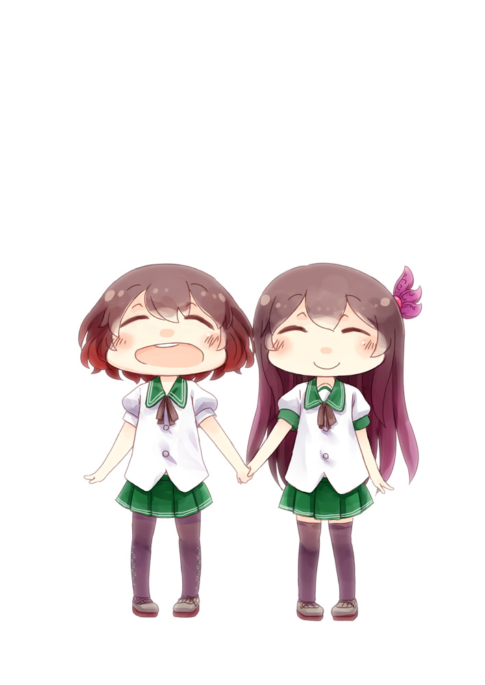 mutsuki and kisaragi (kantai collection) drawn by hinata_yuu