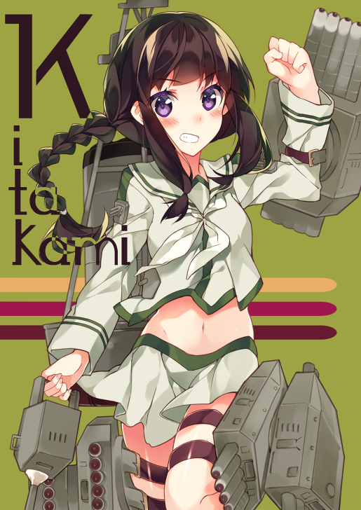 kitakami and kitakami kai ni (kantai collection) drawn by kureaki_(exit)
