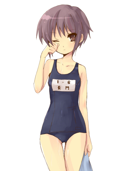nagato yuki (suzumiya haruhi no yuuutsu) drawn by hijiki_(hijikini)