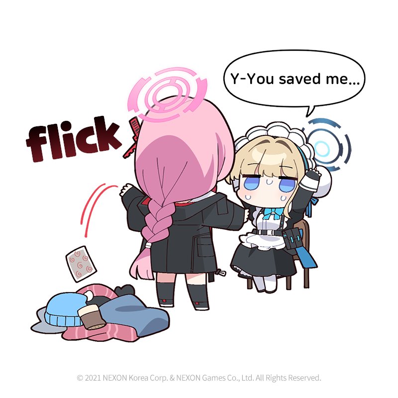 toki and eimi (blue archive) drawn by donmin_h