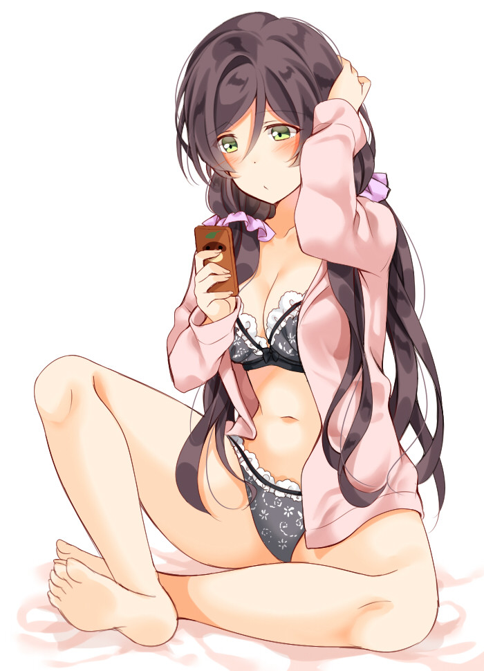 tojo nozomi (love live! and 1 more) drawn by mogu_(au1127)