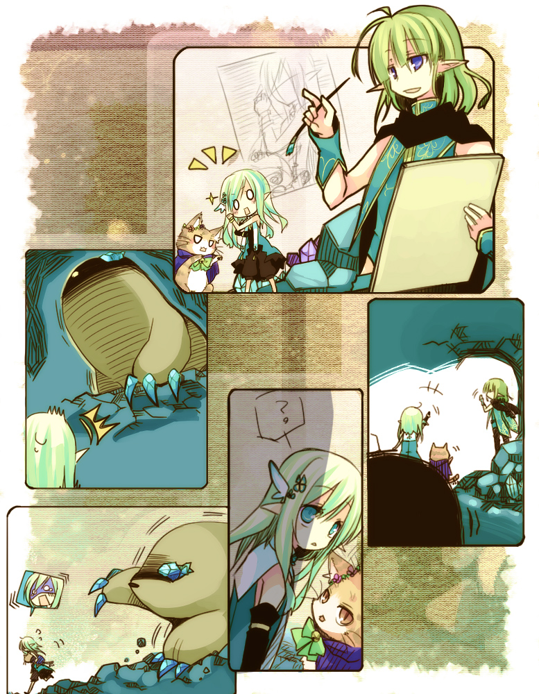 cyril alcott (pixiv fantasia and 1 more) drawn by aruya_(flosrota)