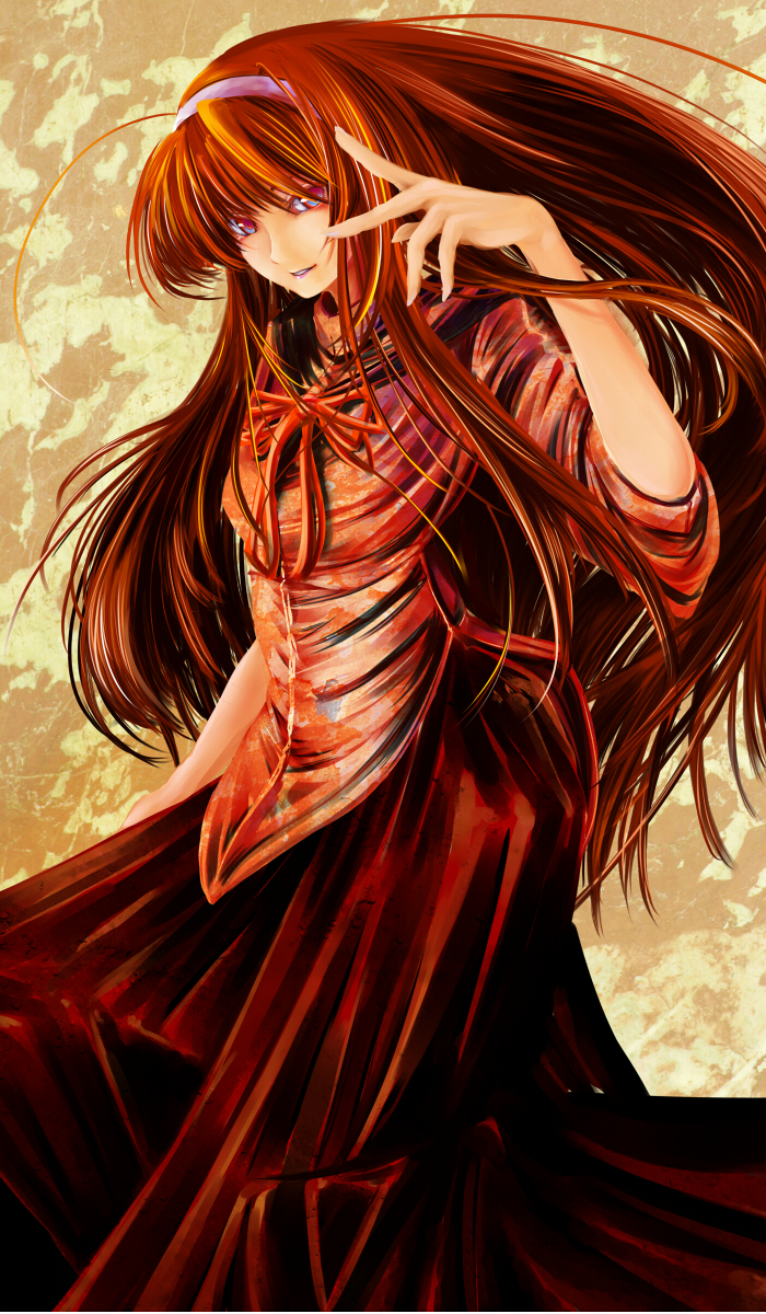 tohno akiha and vermillion akiha (tsukihime) drawn by virus_(obsession)