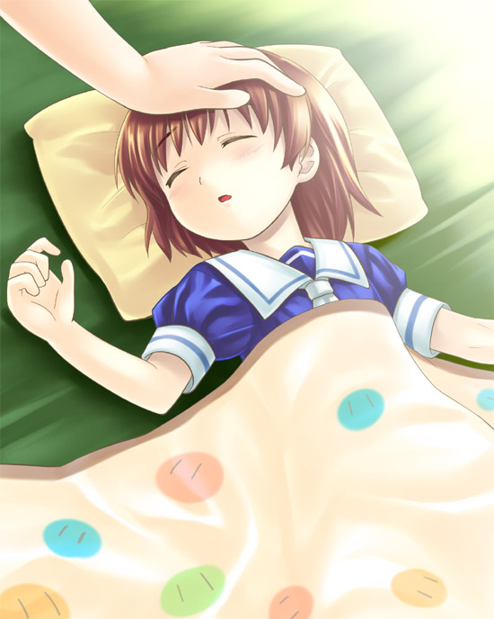 okazaki ushio (clannad and 1 more) drawn by sakumo_(karatama)