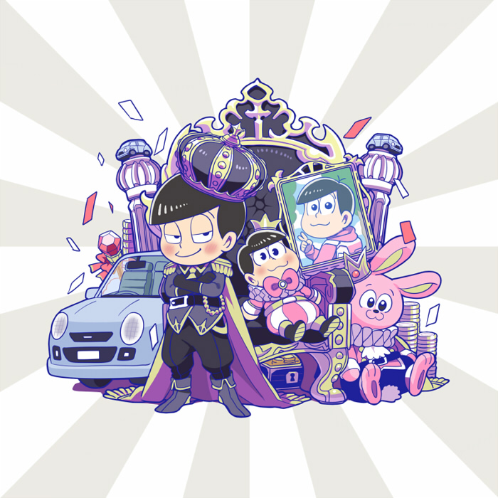 matsuno todomatsu and atsushi (osomatsu and 1 more) drawn by garara382