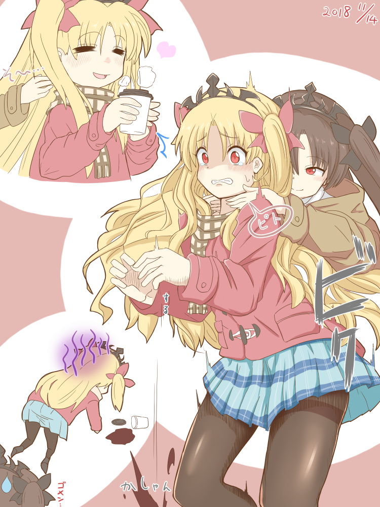 ereshkigal and ishtar (fate and 1 more) drawn by otaru