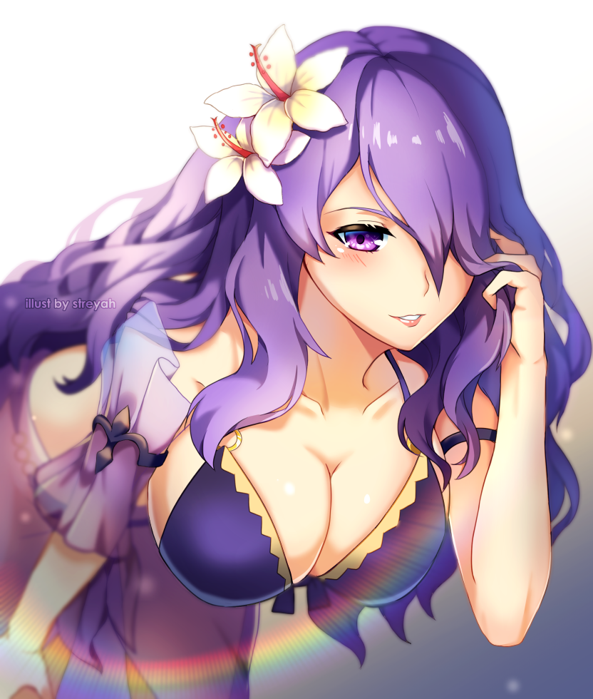 camilla (fire emblem and 2 more) drawn by streyah