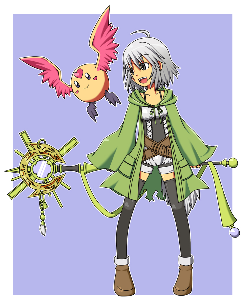 lyna, lyna the light charmer, and happy lover (yu-gi-oh!) drawn by udonko0704