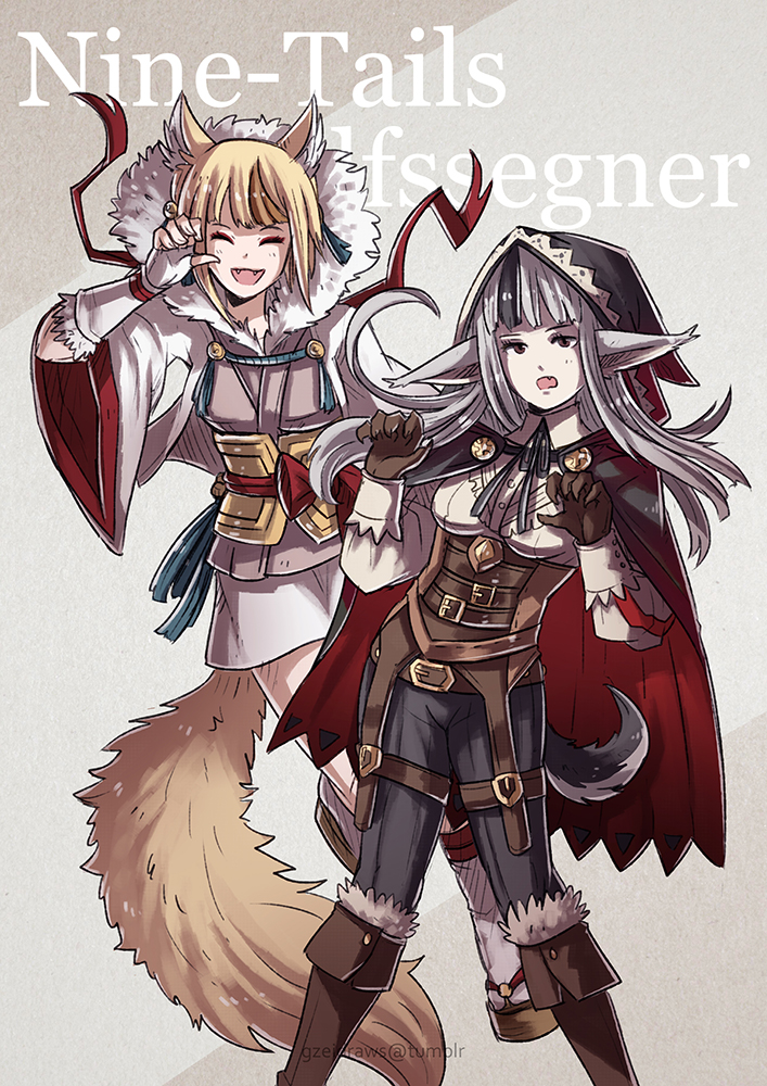selkie and velouria (fire emblem and 1 more) drawn by gzei