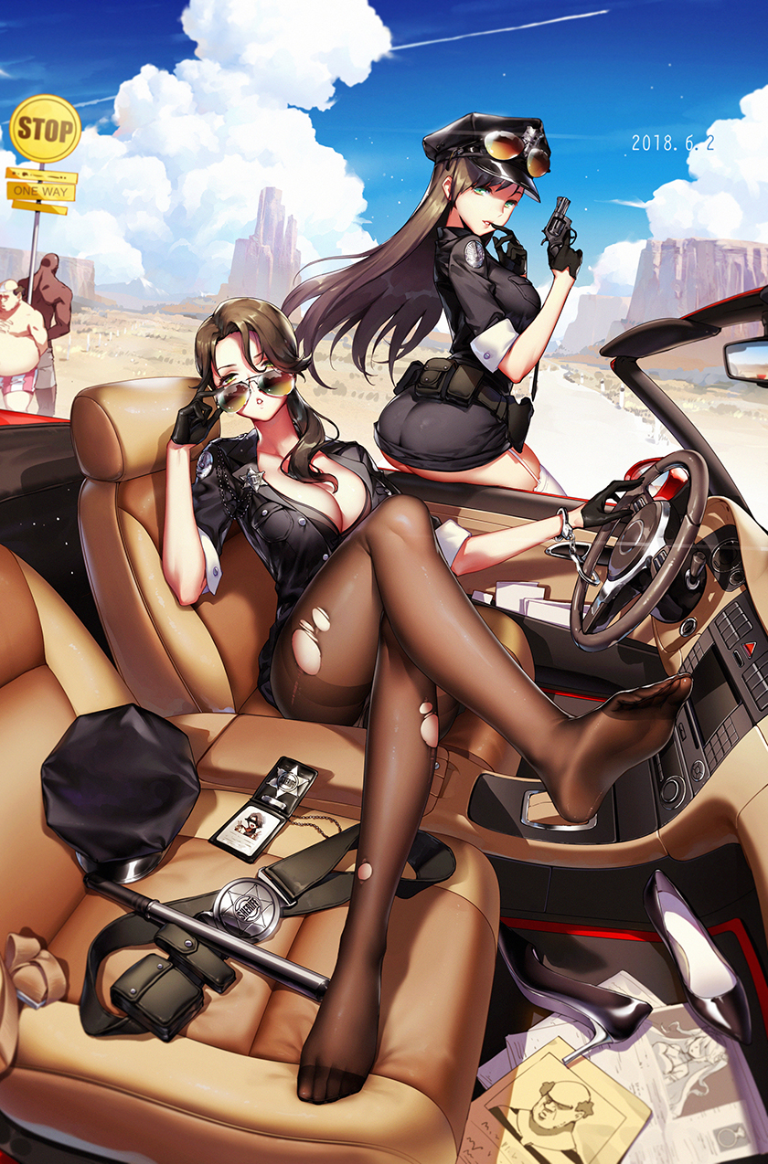 arizona and pennsylvania (azur lane) drawn by luode_huayuan
