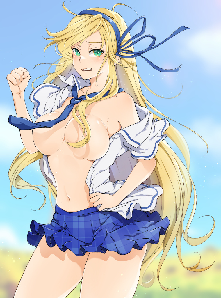 katsuragi (senran kagura and 1 more) drawn by kinako_(mzknk0)