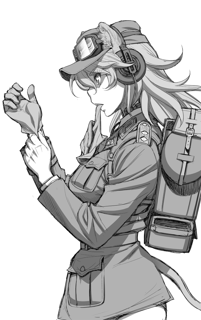 hannelore kummel (world witches series and 1 more) drawn by minazuki_juuzou