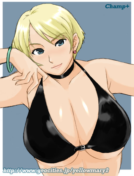 king (the king of fighters and 1 more) drawn by champ+