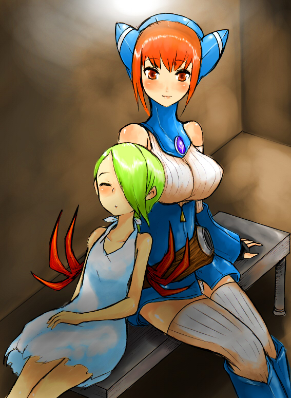 nina and lin (breath of fire and 1 more) drawn by han_(jackpot)