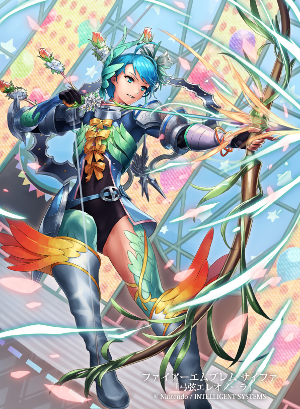 yumizuru eleanora (fire emblem and 2 more) drawn by cuboon
