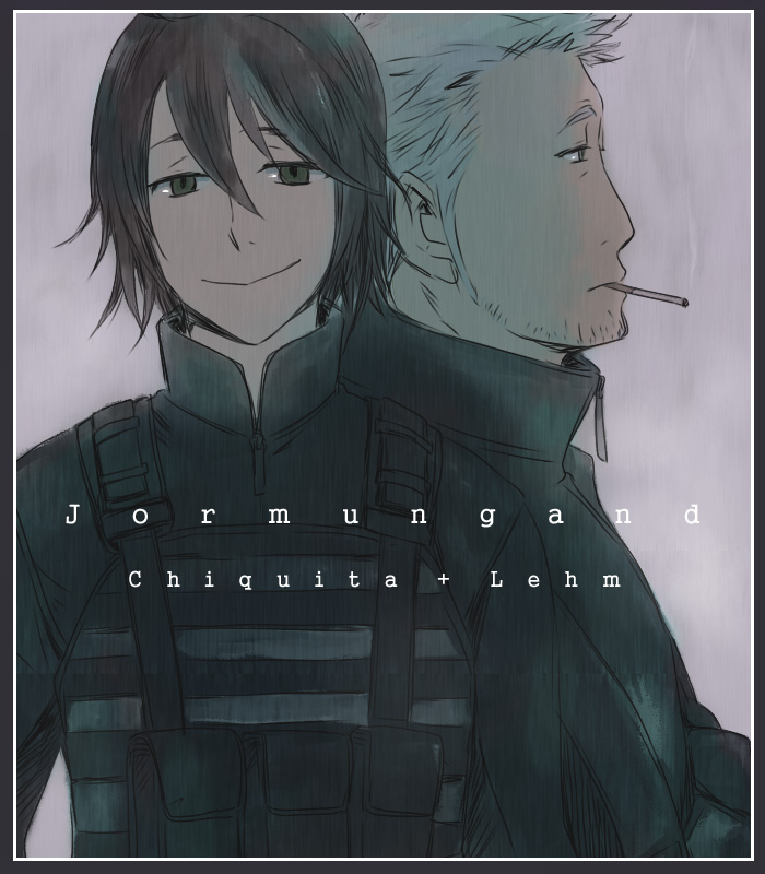 chequita and lehm brick (jormungand) drawn by parajiku_(pi-pokun)