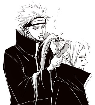 pain and chikushoudou pain (naruto and 1 more) drawn by lily_(artist)