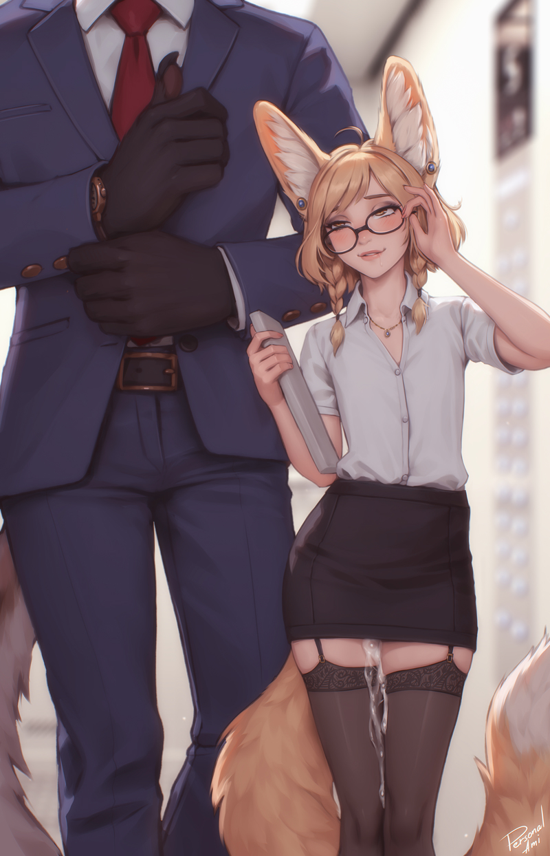 khiara and einar (original) drawn by personal_ami