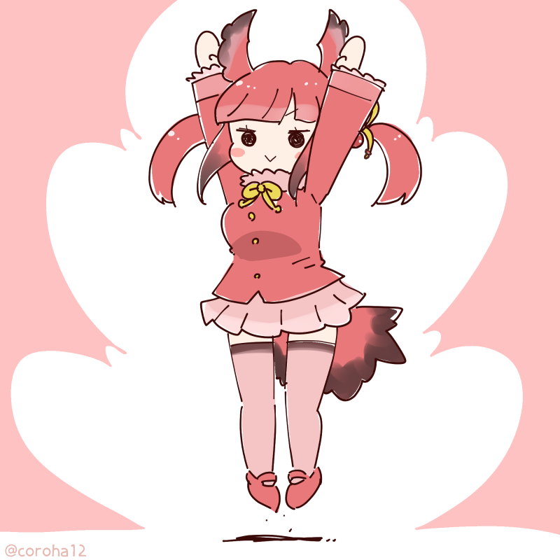 scarlet ibis (kemono friends) drawn by coroha