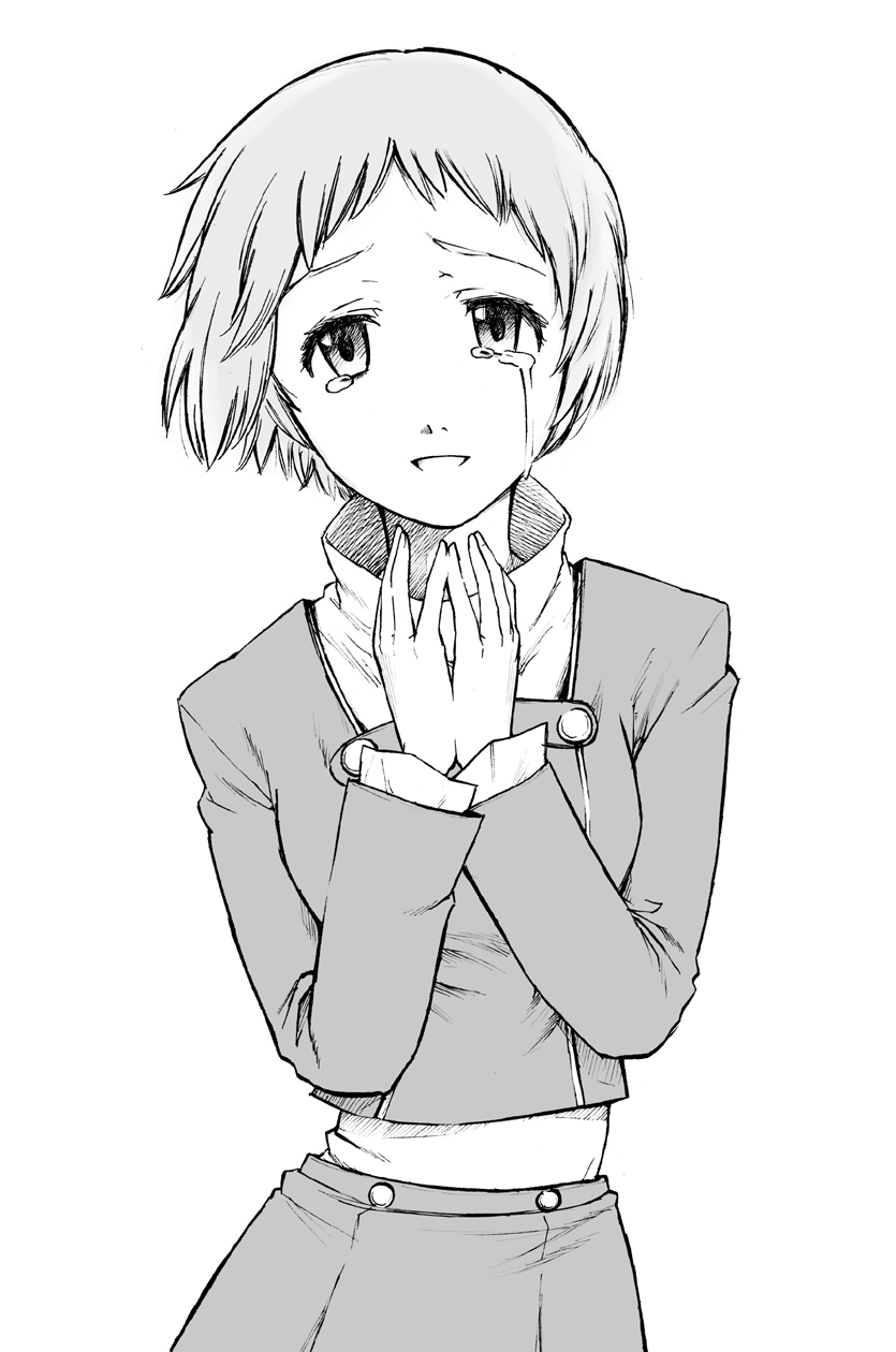 yamagishi fuuka (persona and 1 more) drawn by toto._(nahanahasai)