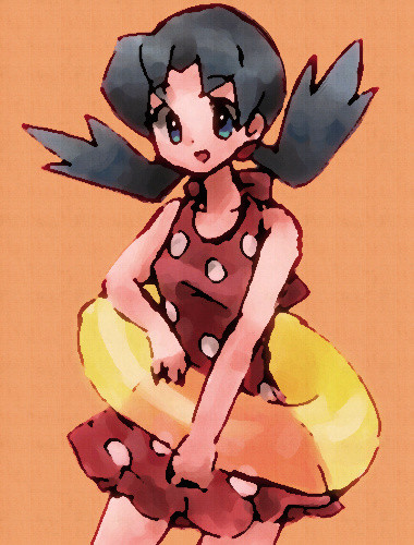 kris (pokemon and 1 more) drawn by benikotn