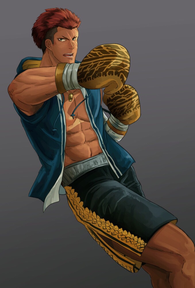 nelson (the king of fighters and 1 more) drawn by mafuyu_(dzhen)