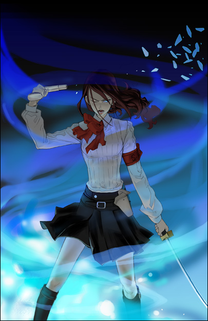 kirijou mitsuru (persona and 1 more) drawn by yoshida_shiro