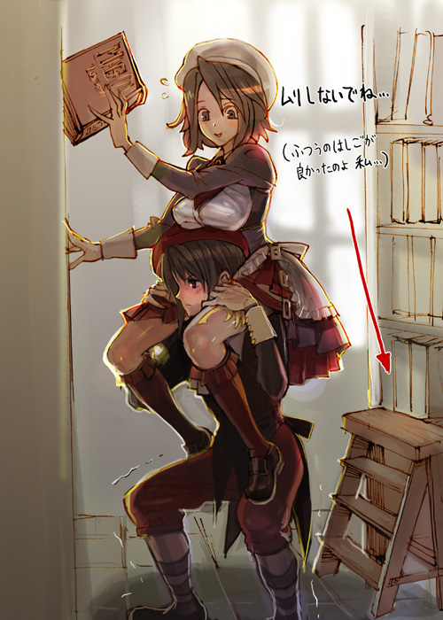 shannon and kanon (umineko no naku koro ni) drawn by agasang
