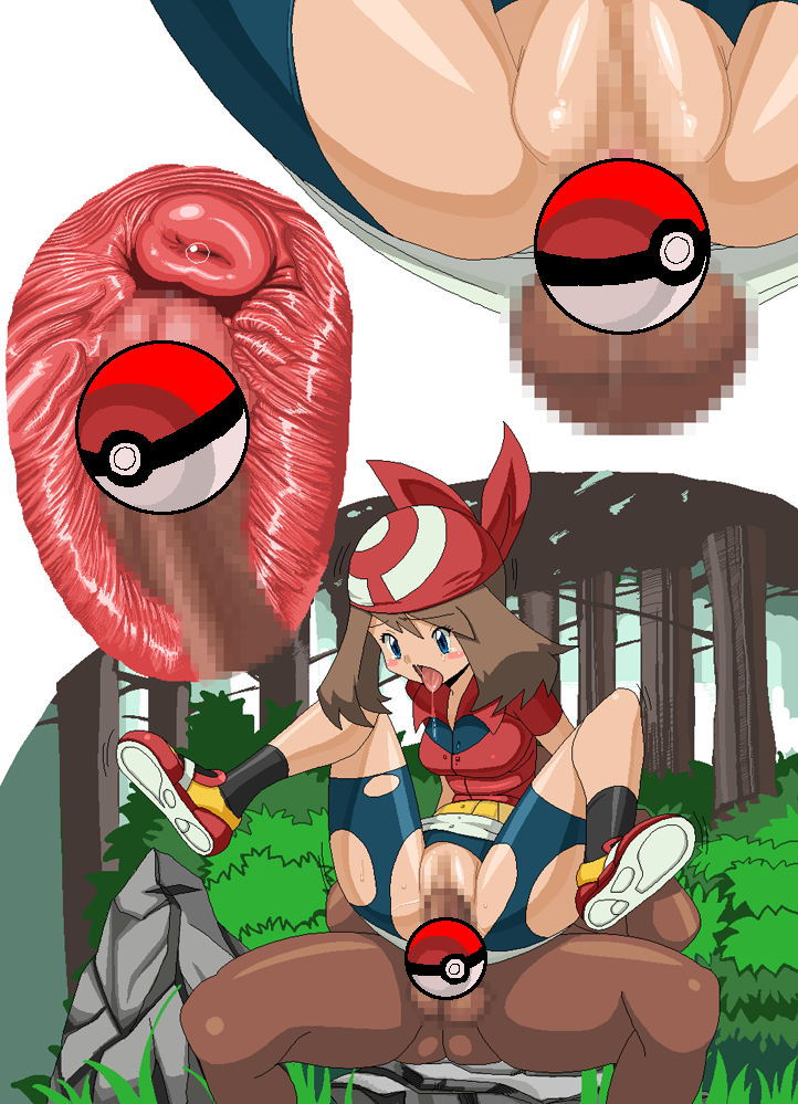 may (pokemon and 1 more) drawn by ryuntack