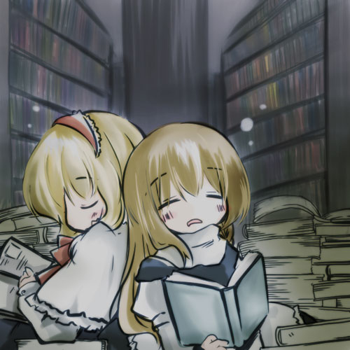 kirisame marisa and alice margatroid (touhou) drawn by futami_yayoi