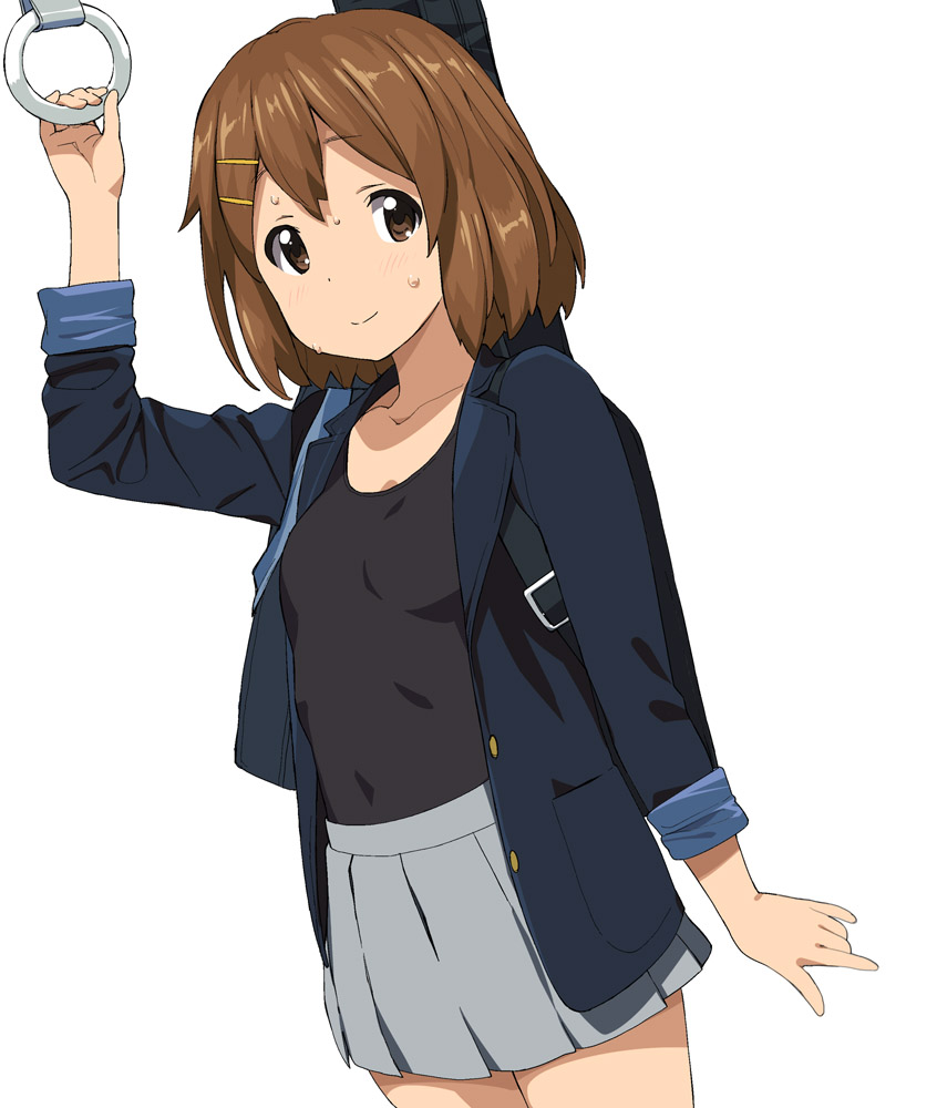 hirasawa yui (k-on!) drawn by a1_(initial-g)