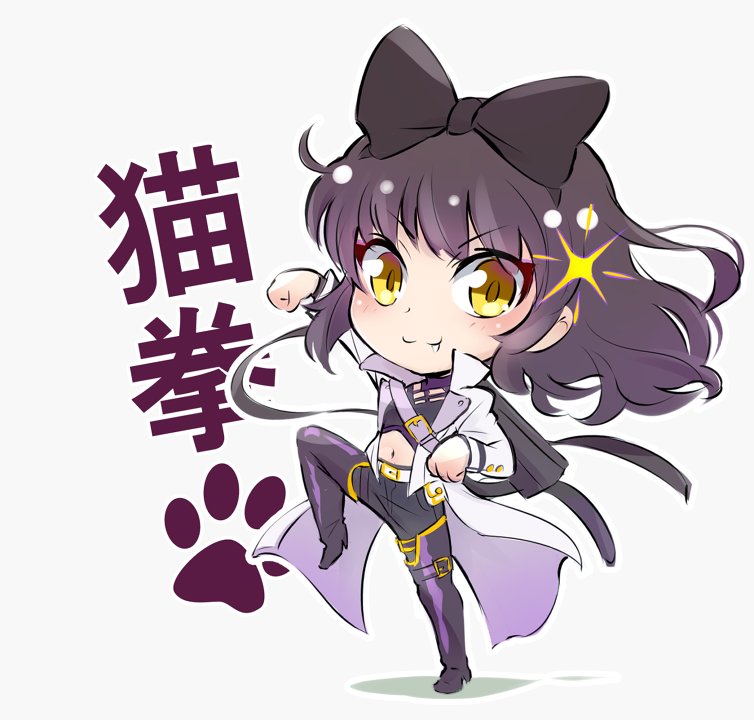 blake belladonna (rwby and 1 more) drawn by iesupa